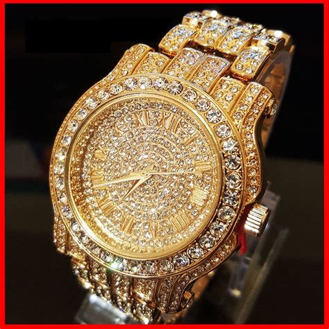 hip hop diamonds watches